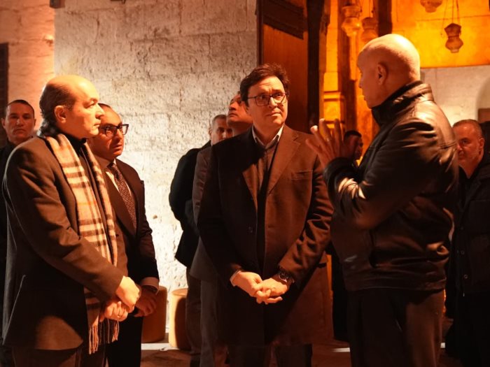 وزير الثقافه يفتتح معرض مسار