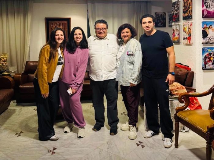 خالد جلال ودنيا وايمى سمير غانم