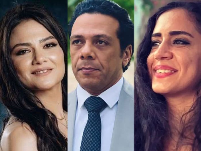 فرح يوسف وحمزه العيلى وساره رزيق