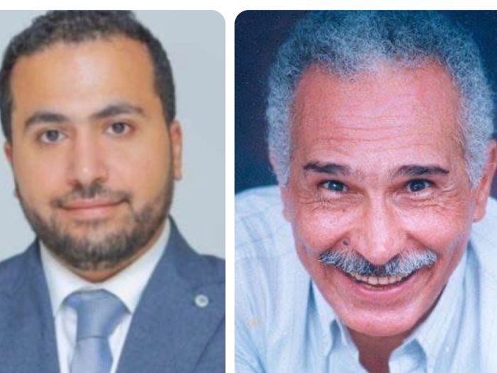محمود جلال والفنان الكبير عبد الرحمن ابو زهره