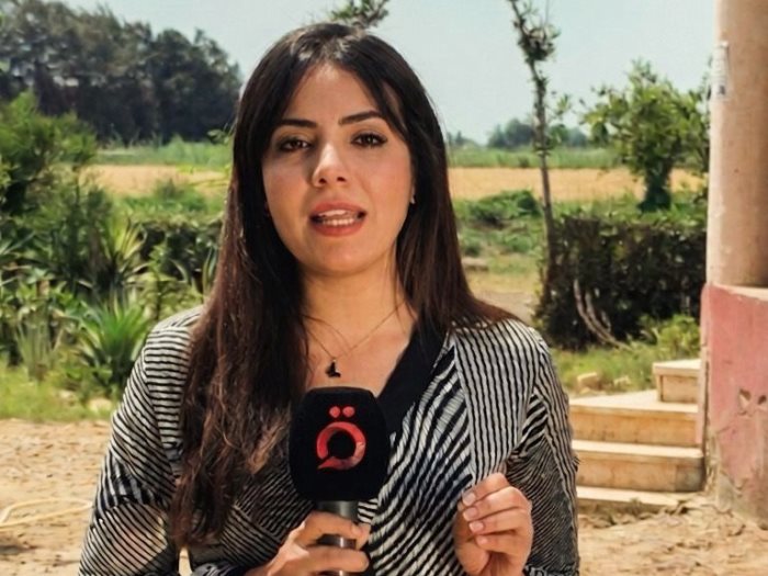 نورا سمير مراسلة قناة القاهرة الاخبارية