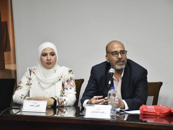 رضا حسانين وفيفى احمد