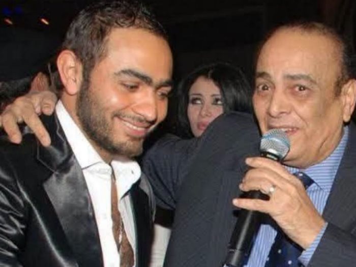  تامر حسنى ووالده