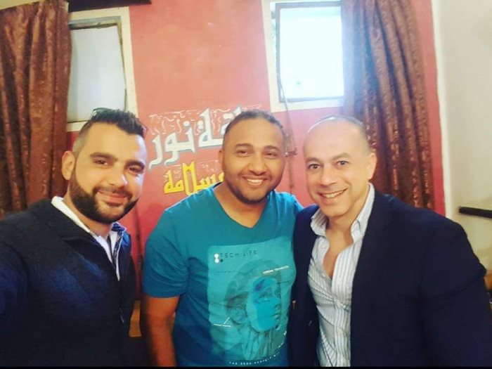 روؤف عبد العزيز والمنتج تامر مرسي