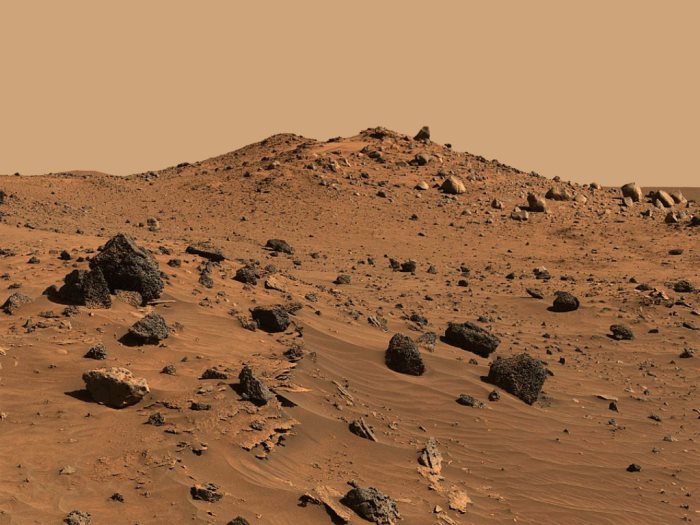 سطح المريخ 