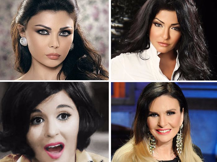سعاد حسنى ويسرا وعلا غانم وهيفاء