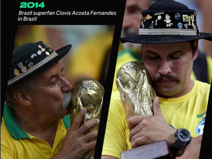 مشجع برازيلى