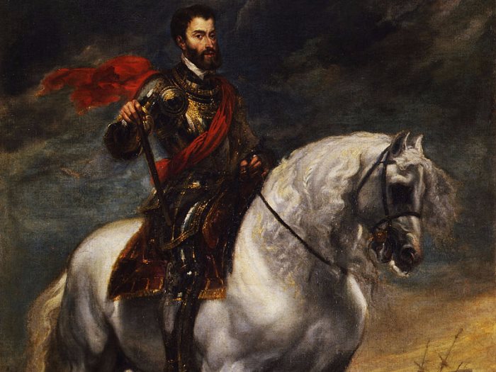 كارلوس الخامس ملك إسبانيا وقائد الغزو الاسباني لتونس