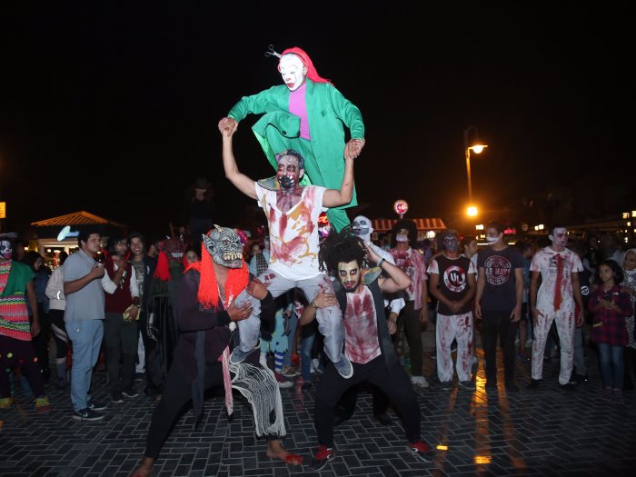 مصريون يحتفلون بالهالووين