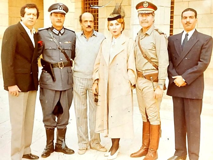 النجمة نادية الجندي في كواليس فيلم " حكمت فهمي " 