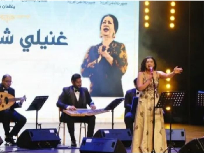 حفل أم كلثوم على المسرح الوطنى الجزائرى 