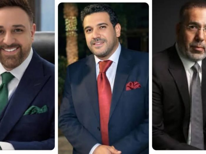 مدحت العدل وصالح أبو الدهب ومحمد جمعة