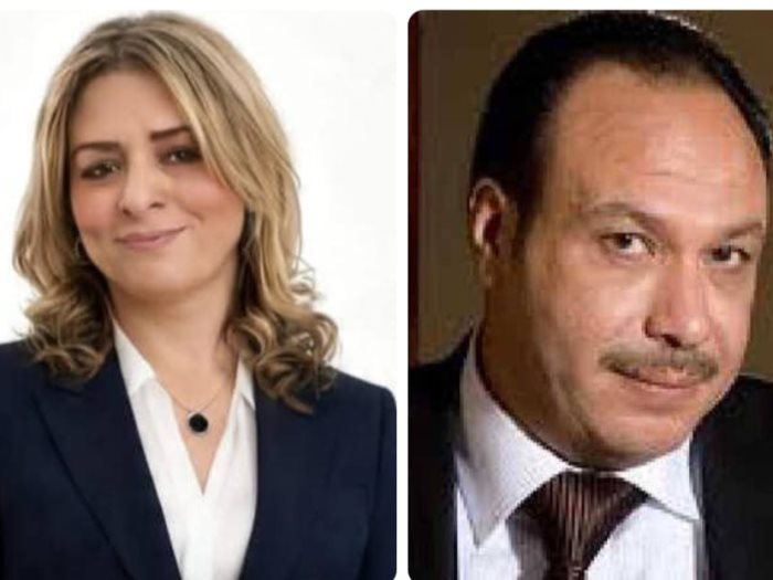 خالد صالح وعزة ابو اليزيد 