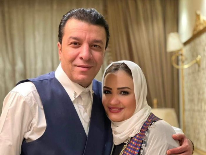 مصطفى كامل وزوجته 