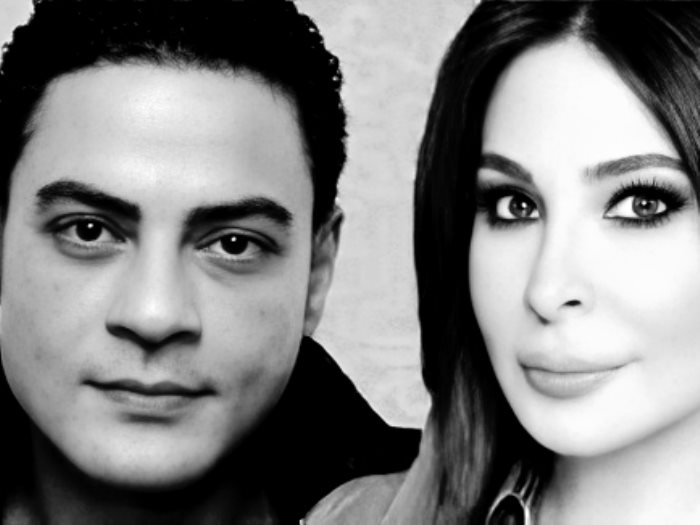 اليسا والشاعر نادر عبد الله