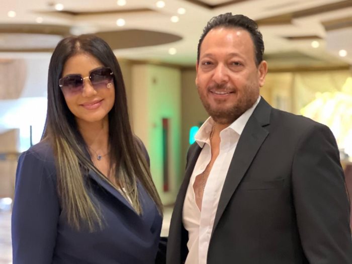  إيناس عز الدين والعيسوى 