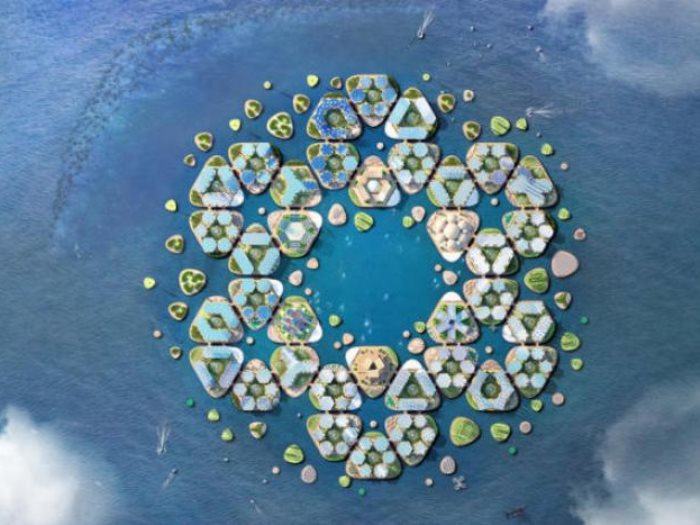 تصور للمدينة من أعلى تصور للمدينة من أعلى