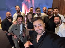 مدين يشارك جنات احتفالية ألبومها