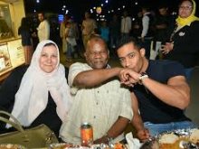 محمد رمضان ووالده