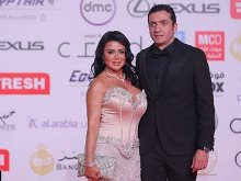 رانيا يوسف وزوجها 