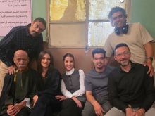 إيمان العاصي وفريق عمل مسلسل قسمة العدل