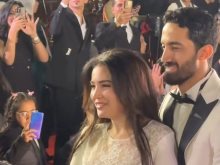 مى عز الدين وزوجها