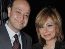 عمرو أديب ولميس الحديدي