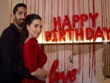 مى عز الدين وزوجها