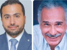 محمود جلال والفنان الكبير عبد الرحمن أبو زهرة