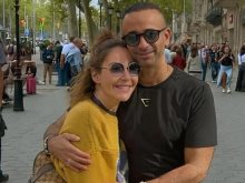 منة شلبى والمنتج أحمد الجناينى