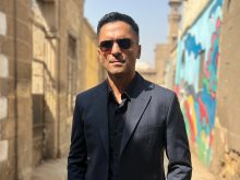 الفنان سامي الشيخ في مسلسل " صفحة بيضا " 