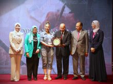 تكريم الفنانة سوزان نجم الدين 