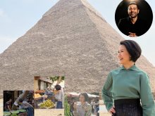 الاعلامية الصينية ليو شين 