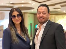 احمد العيسوى وايناس عز الدين