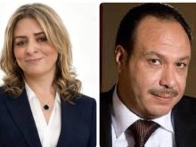 خالد صالح وعزة ابو اليزيد 