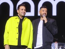 محمد حماقى والشاعر تامر حسين
